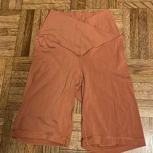 Aerie crossover biker shorts size XS